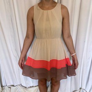 Cream Cocktail dress